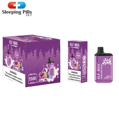 Elf Box 5500 Puff Disposable Vape Bar In Various Flavours