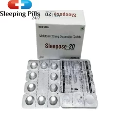Sleepose 20mg Melatonin Dispersible Tablets
