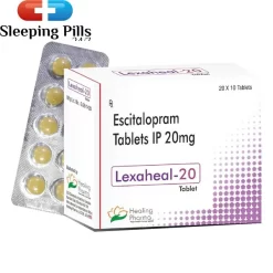 Escitalopram Tablets IP 20mg (Healing Pharma)