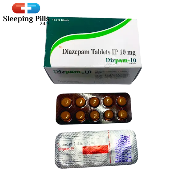 Diazepam Tablets IP 10mg (Dizpam-10)