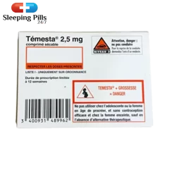 Alternative view of Temesta (Lorazepam) 2.5mg