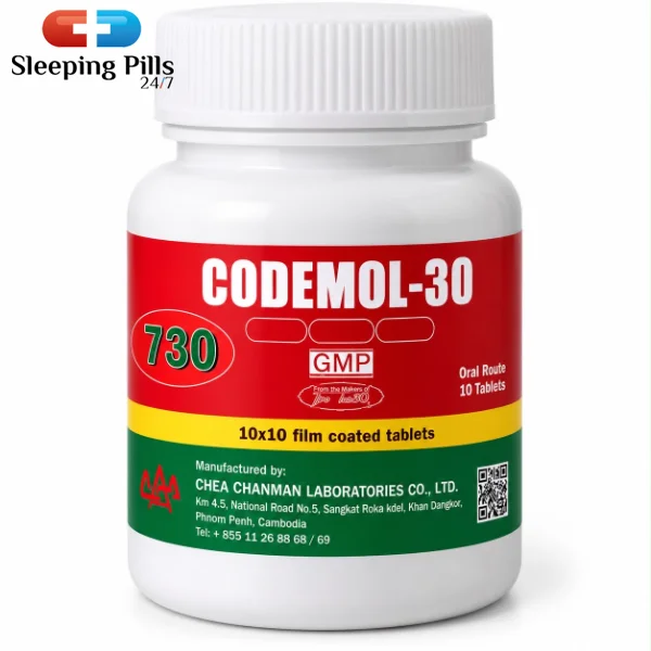 Codemol-30 (Paracetamol 500mg + Codeine Phosphate 30mg)
