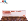 Lorazepam Tablets I.P 2mg (Ativan 2mg)