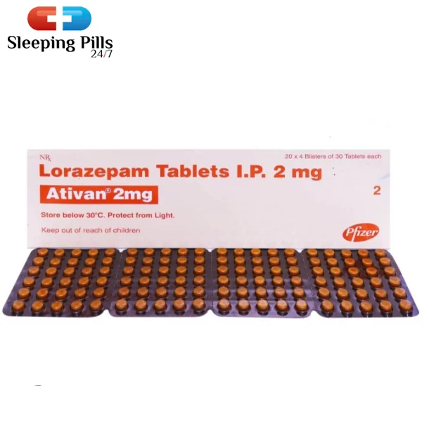 Lorazepam Tablets I.P 2mg (Ativan 2mg)