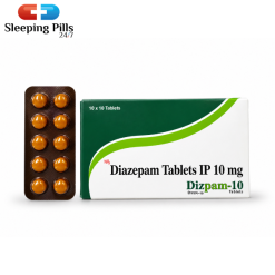 Diazepam Tablets IP 10mg (Dizpam-10)