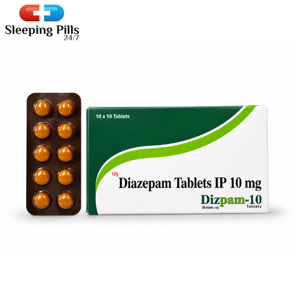 Diazepam Tablets IP 10mg (Dizpam-10)