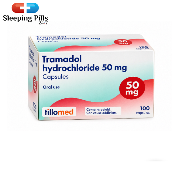 Tramadol hydrochloride 50mg capsules (Tillomed)